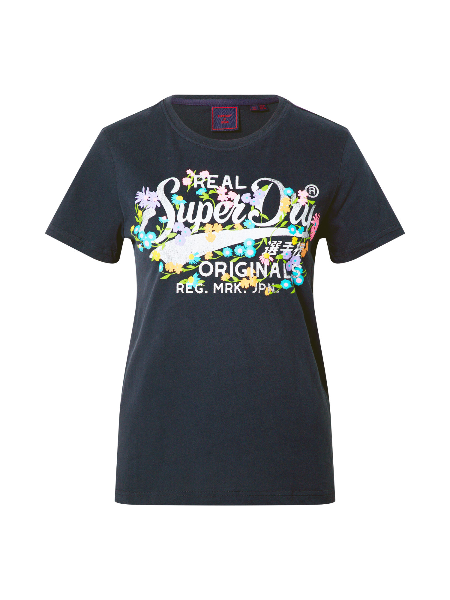 Superdry Maglietta in Blu Notte 