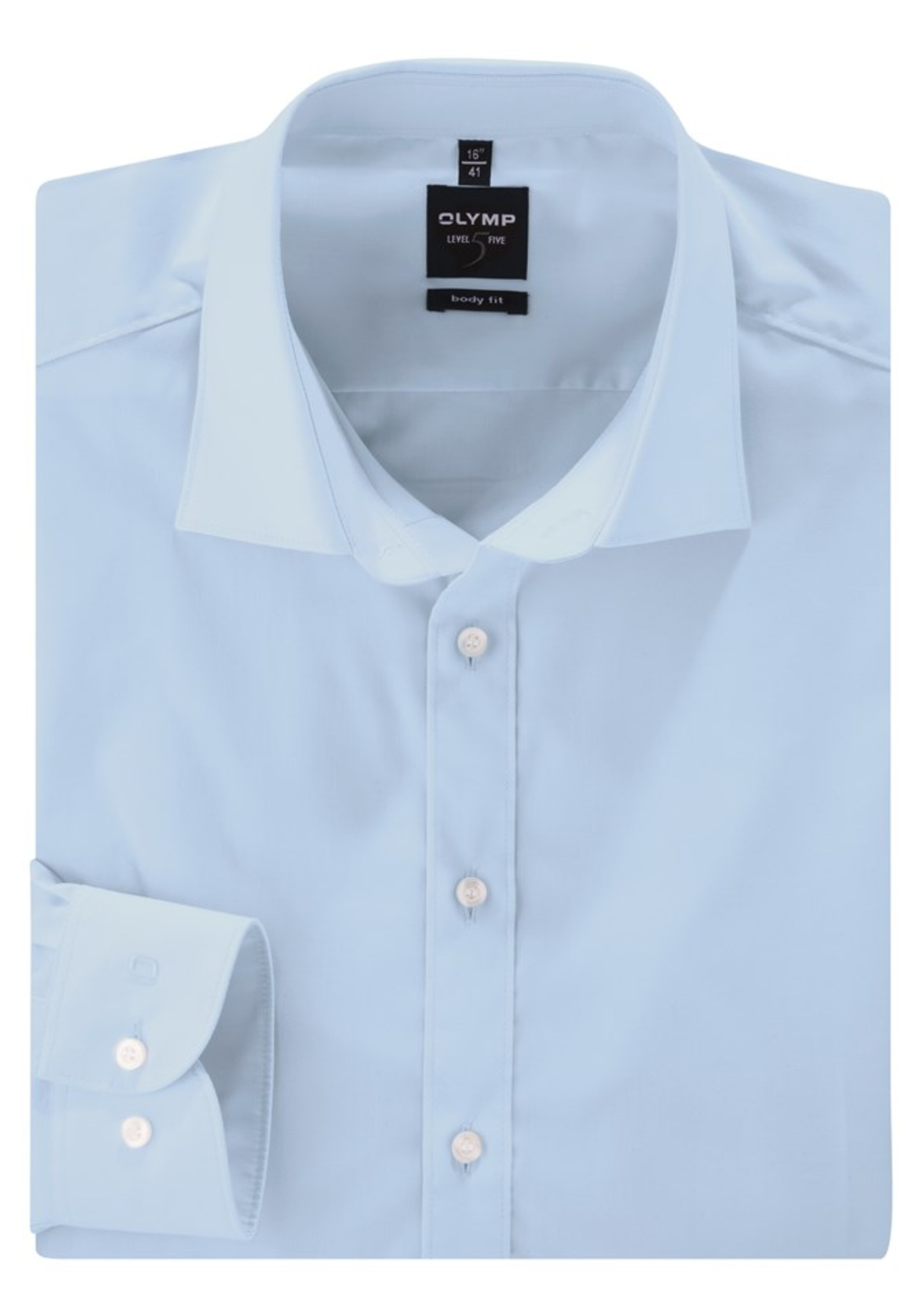 OLYMP Slim Fit Businesshemd 'Level 5' in Blau