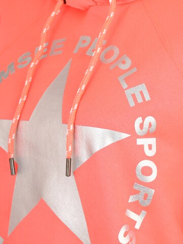 CHIEMSEE Athletic Sweatshirt in Pink