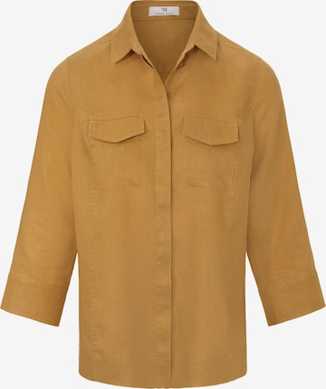 Peter Hahn Blouse in Yellow: front