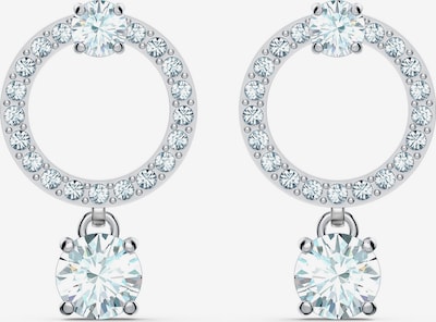 Cercei 'Attract Circle' Swarovski pe argintiu, Vizualizare produs