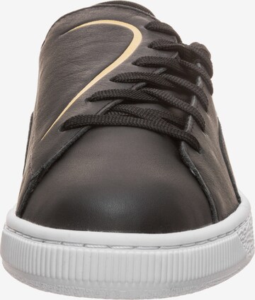 Baskets basses 'Basket Crush Emboss' PUMA en noir