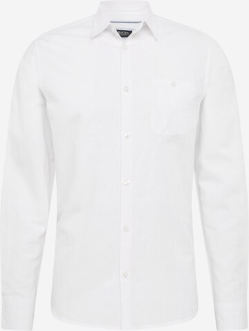 BURTON MENSWEAR LONDON - Ajuste estrecho Camisa en blanco: frente