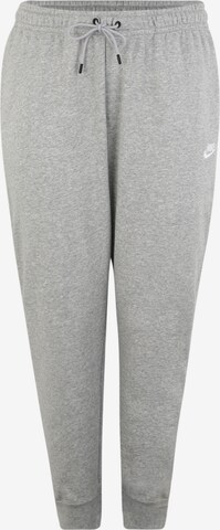 Effilé Pantalon Nike Sportswear en gris : devant