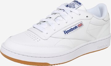 Sneaker bassa 'Club C 85' di Reebok in bianco: frontale