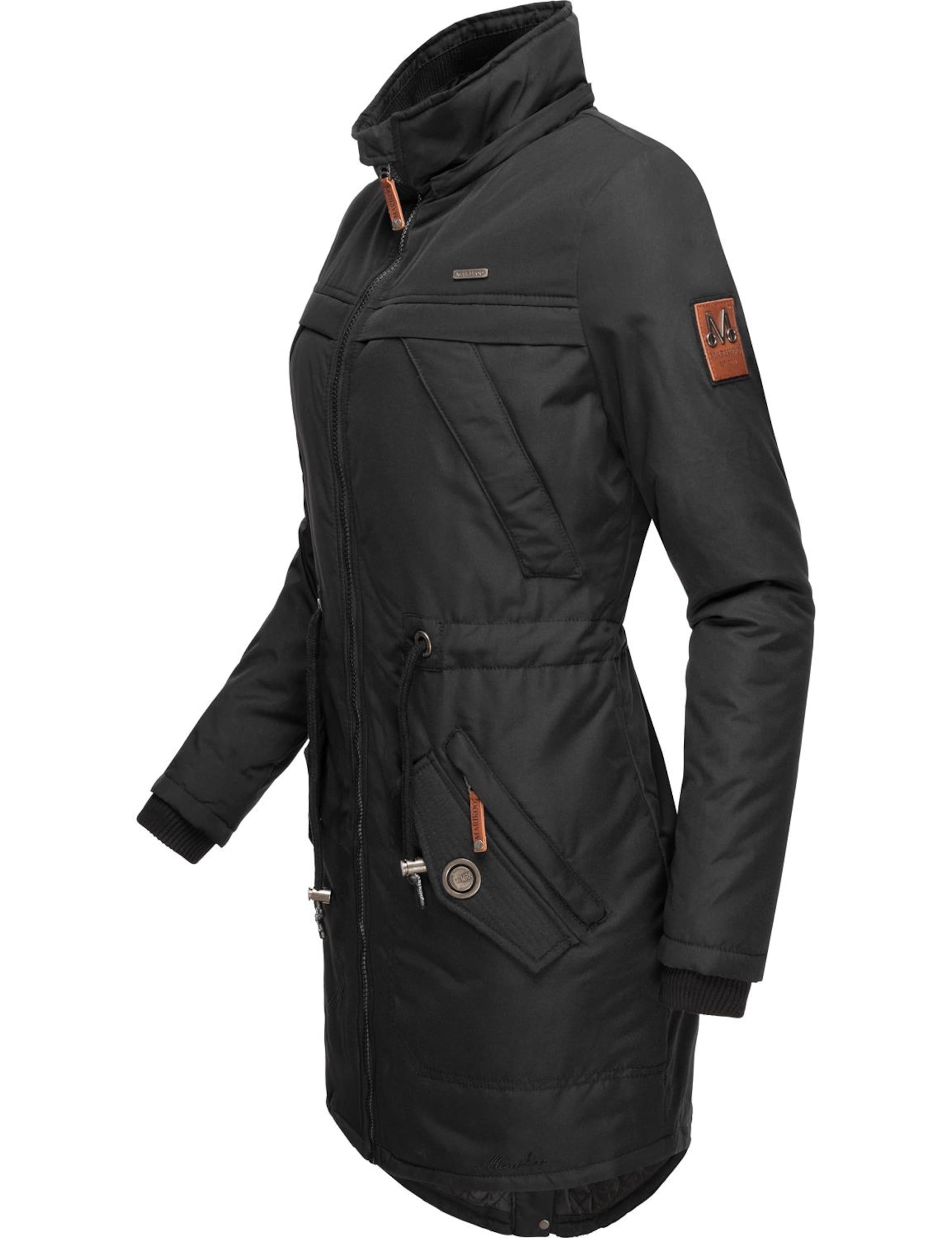 MARIKOO Vinterparkas 'Kamii' i svart