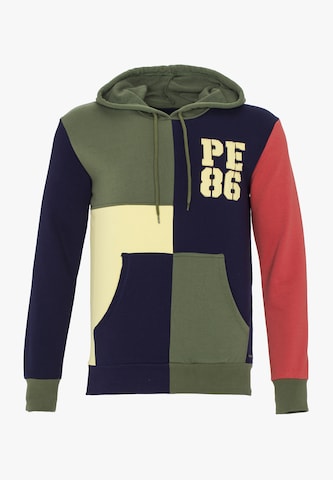 Sweat-shirt PLUS EIGHTEEN en mélange de couleurs : devant