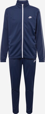 Nike Sportswear Sweatsuit in Blue: front