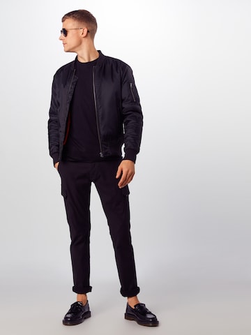 ARMEDANGELS Regular Fit Shirt 'Jaames' (GOTS) in Schwarz