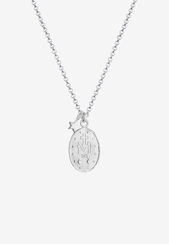 ELLI Necklace 'Marienbild, Sterne' in Silver