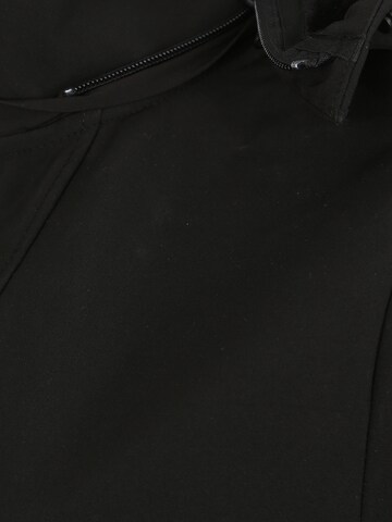 Zizzi Přechodný kabát – černá