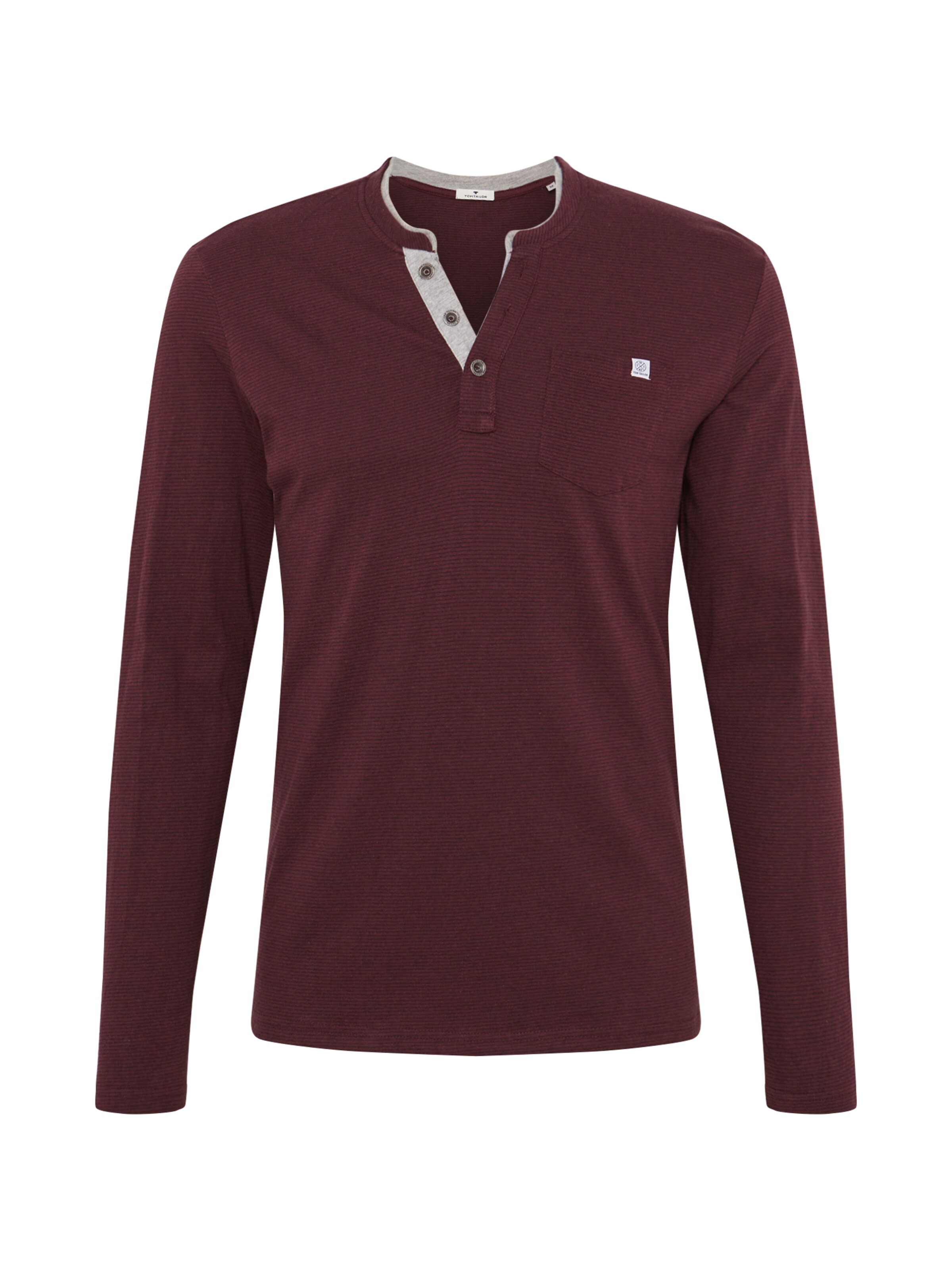 TOM TAILOR - Shirt in de kleur Lichtgrijs