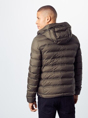 Peuterey Steppjacke 'BOGGS' in Grün: Rückseite