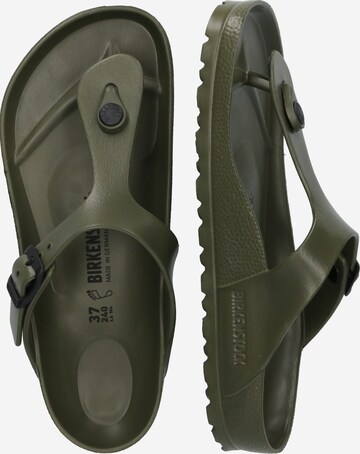 Tongs 'Gizeh' BIRKENSTOCK en vert