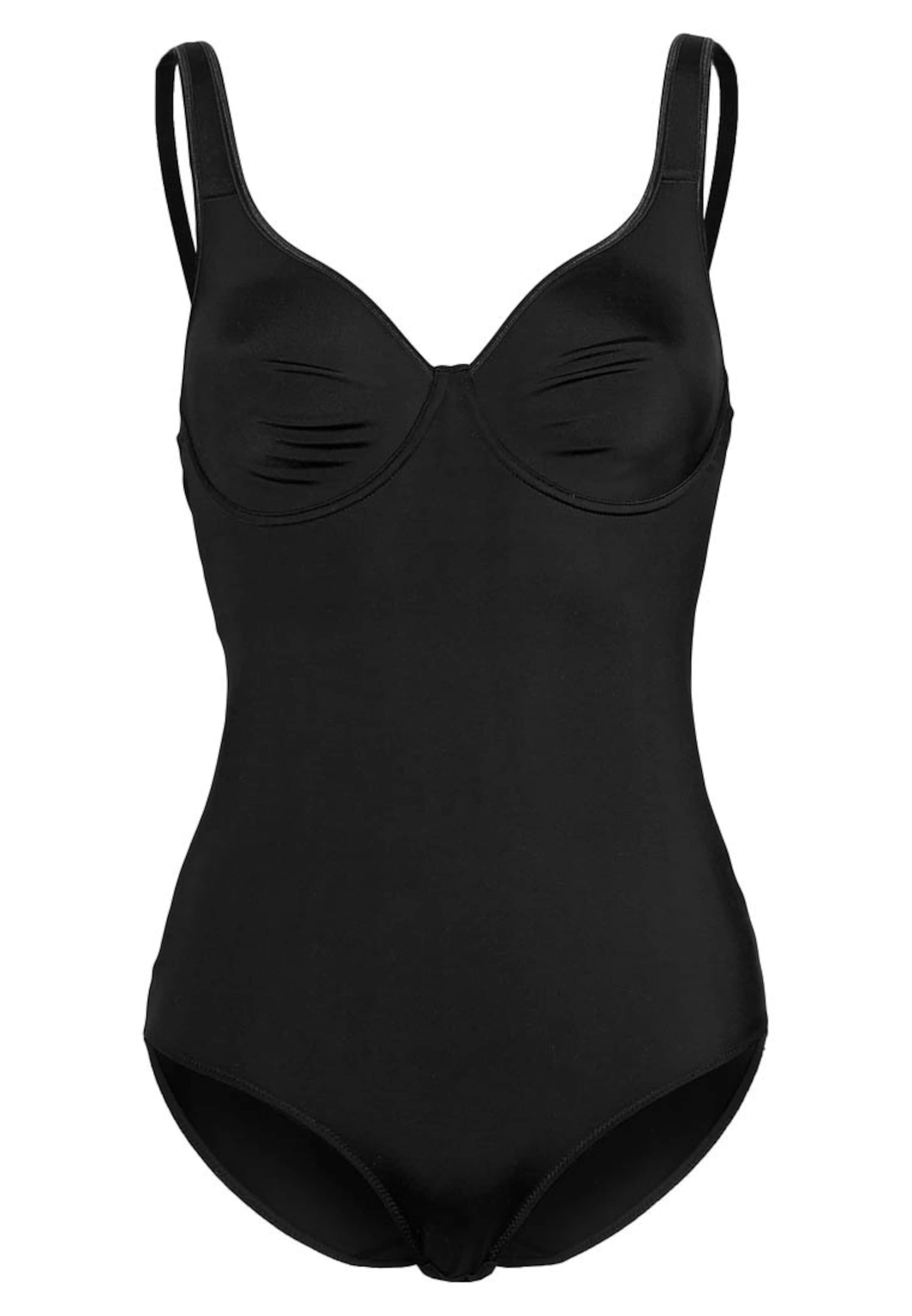sassa Shaping Bodysuit 'BASIC CONTROL' in Black: front