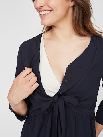 MAMALICIOUS Blouse in Blauw