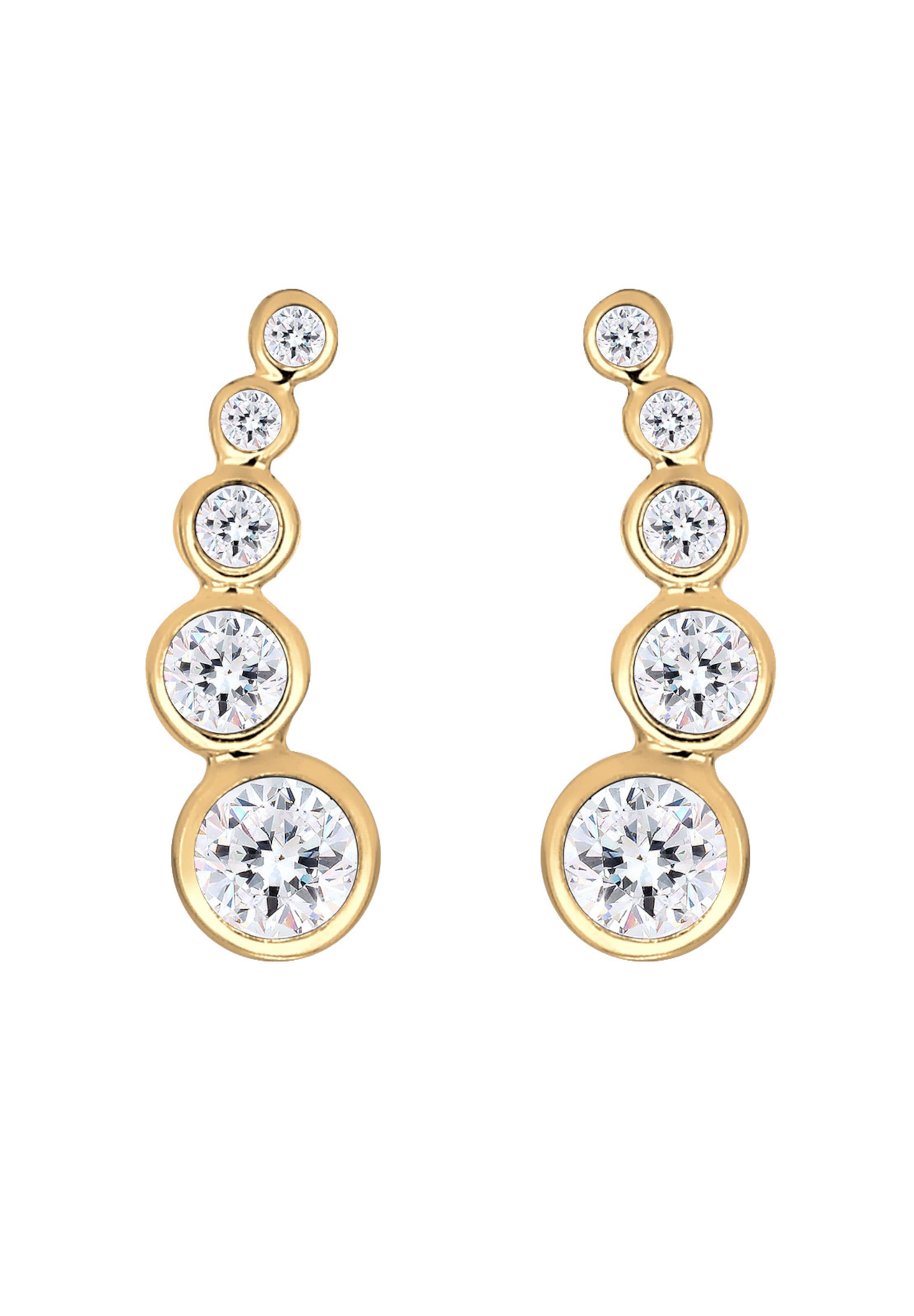 auksinė ELLI Auskarai: priekis