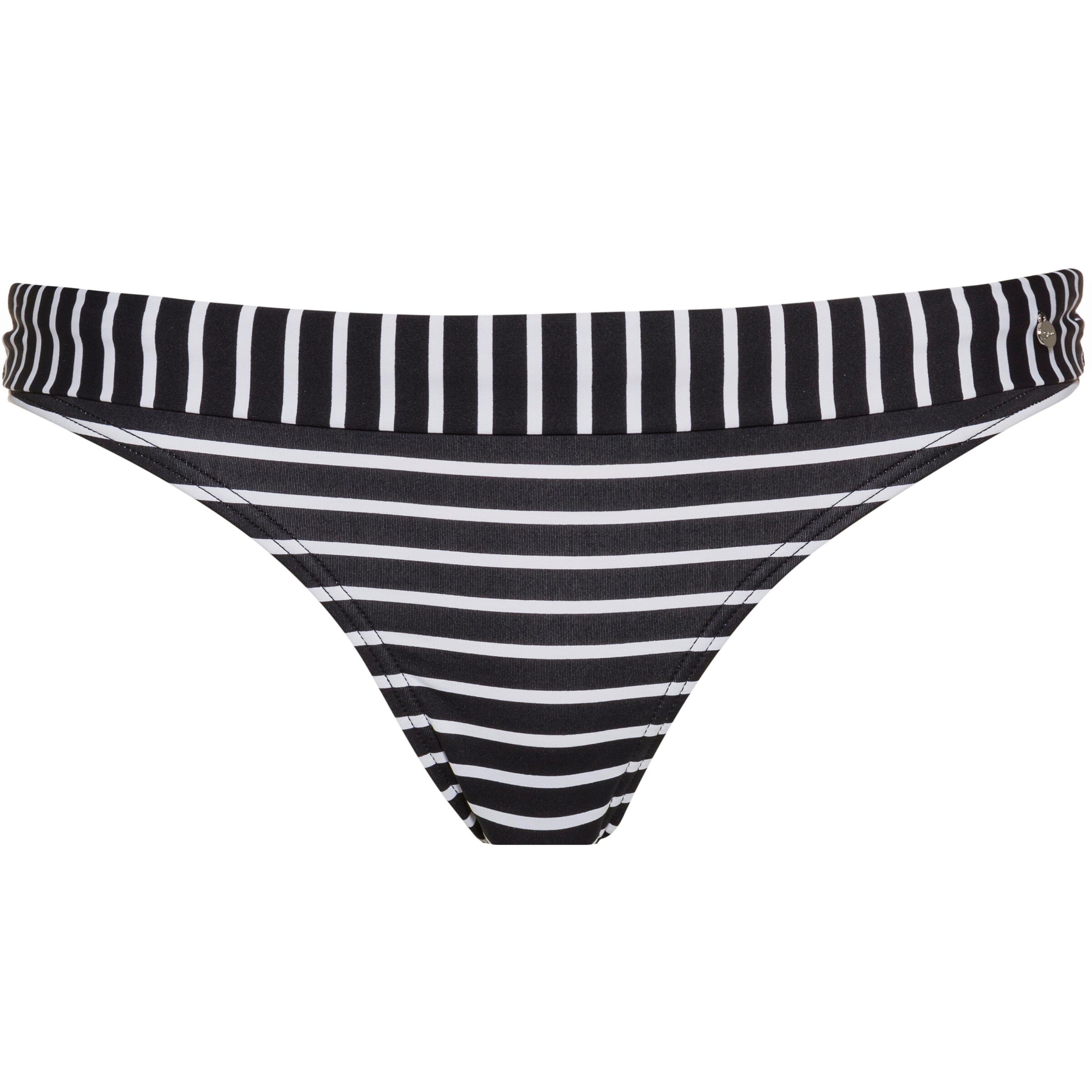 Moda mare kolxk s.Oliver Pantaloncini per bikini in Bianco, Nero 