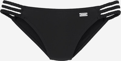 Slip costum de baie 'Happy' BUFFALO pe negru, Vizualizare produs