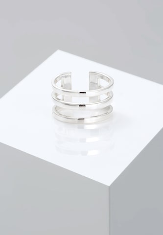 ELLI Ring 'Geo' in Silber