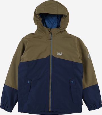 JACK WOLFSKIN Kurtka outdoor 'Iceland' w kolorze niebieski: przód