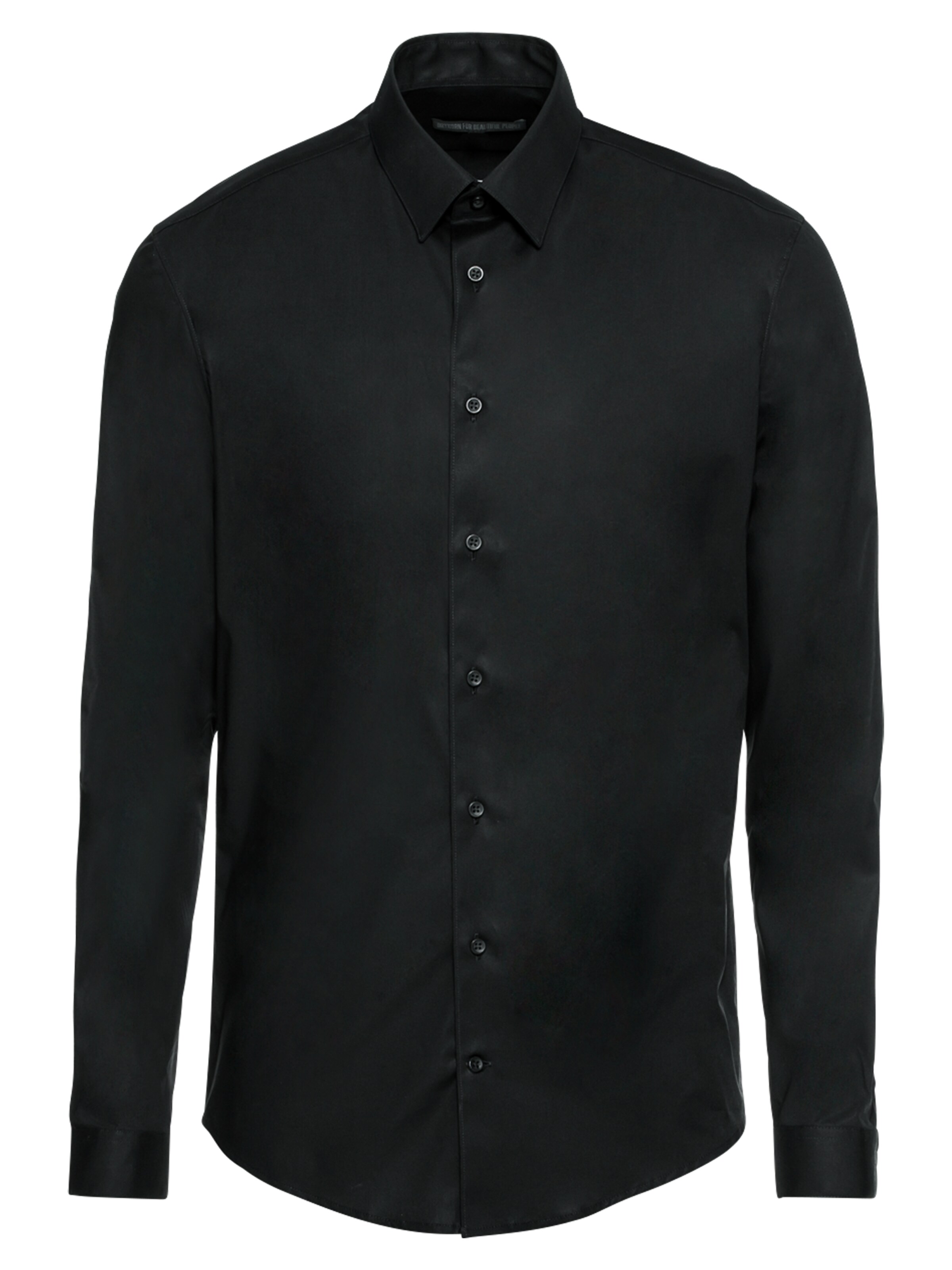 DRYKORN - Zakelijk overhemd 'MARIS' in de kleur Zwart