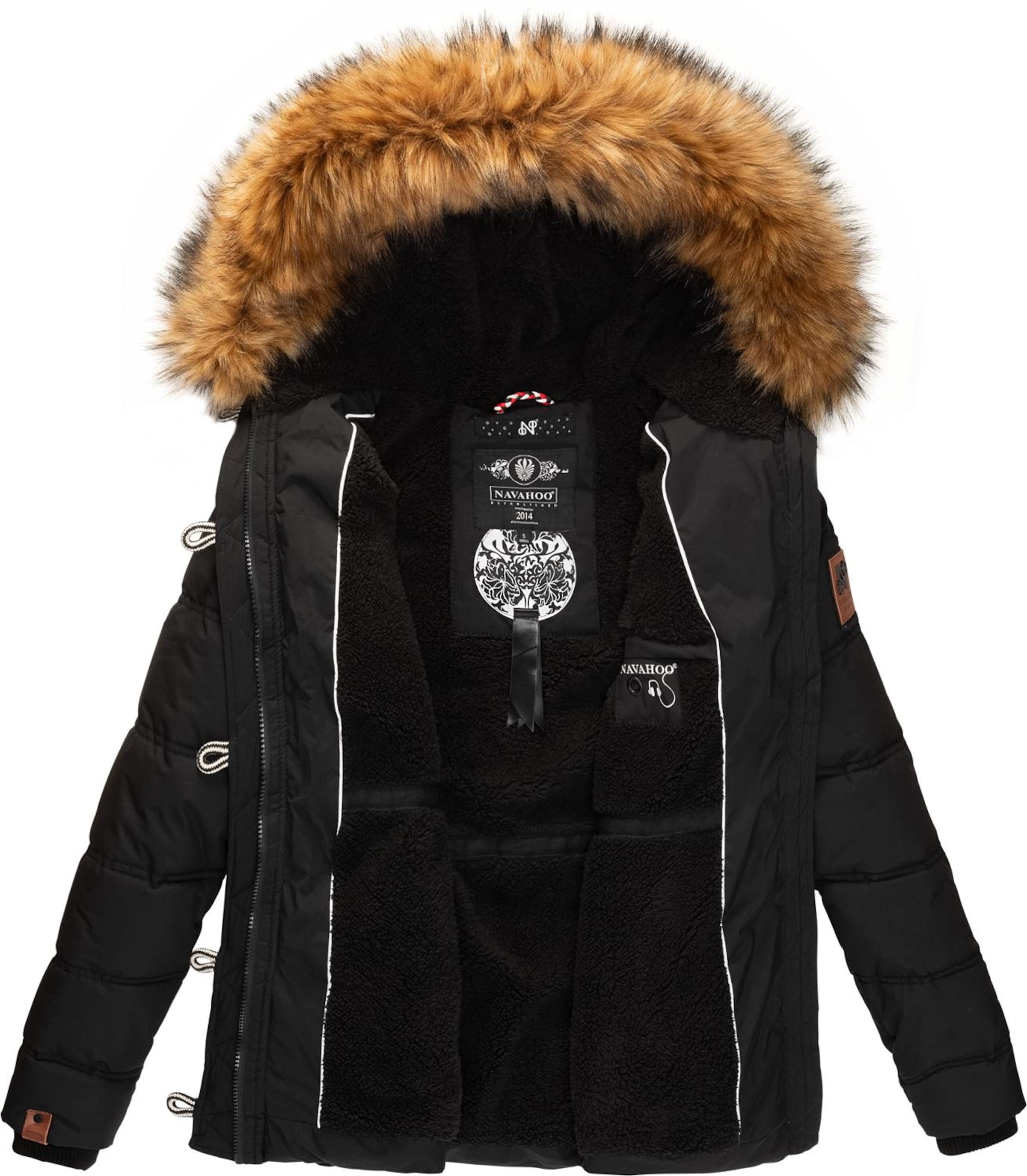 NAVAHOO Jacke 'Zoja' in Schwarz