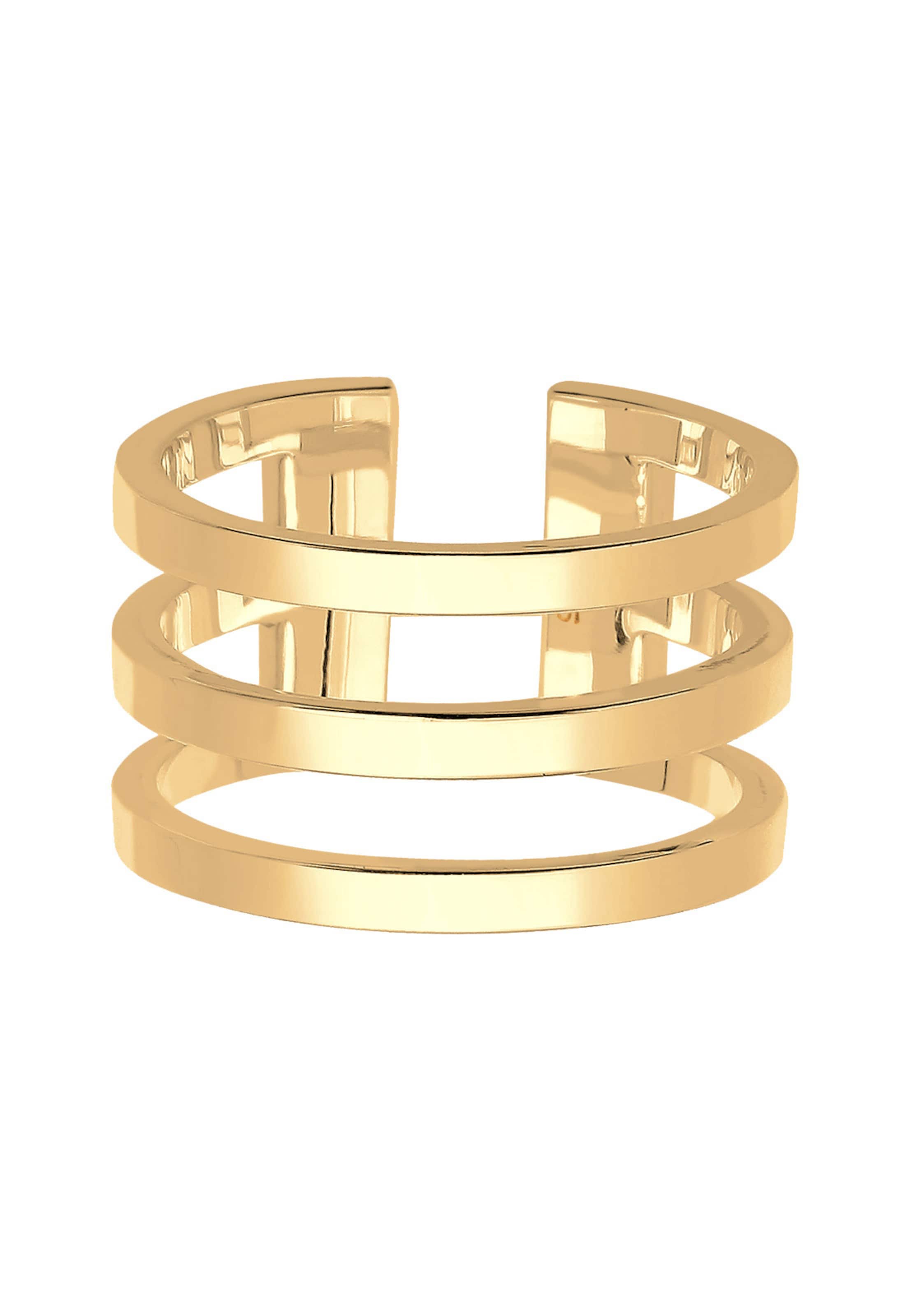 ELLI Ring 'Geo' in Gold