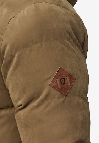 INDICODE JEANS Winter Jacket 'Adeline' in Brown