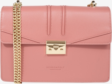 Seidenfelt Manufaktur Tasche 'Roros' in Pink: predná strana