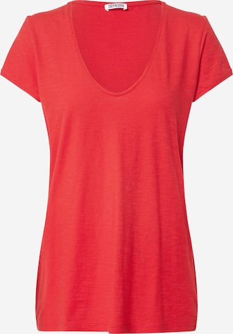 DRYKORN Shirt 'AVIVI' in Rood: voorkant