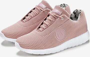 LASCANA Sneakers laag in Roze: voorkant