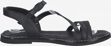 TAMARIS Sandalen met riem in Zwart