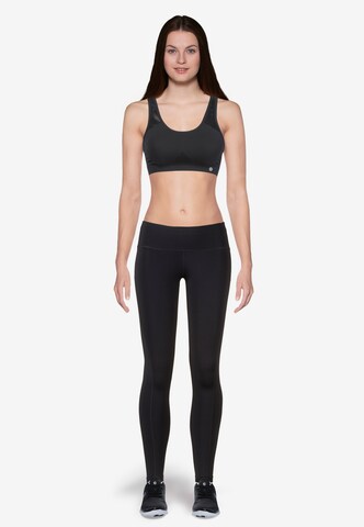 Athlecia Slimfit Tights 'Melasa' in Schwarz