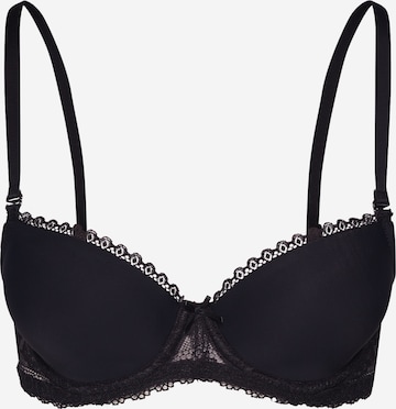 ESOTIQ Regular Bra 'KASSIDY 20183' in Black: front