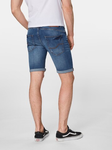 INDICODE JEANS Regular Farkut 'Kaden' värissä sininen: takapuoli