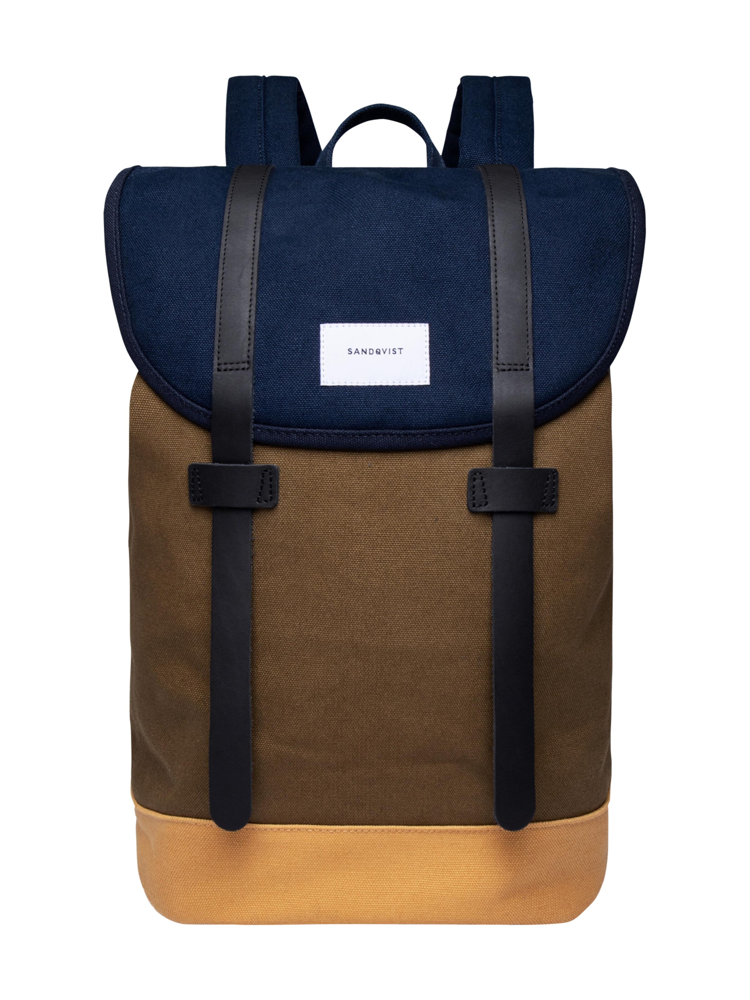 SANDQVIST - Rugzak 'Stig' in de kleur Navy