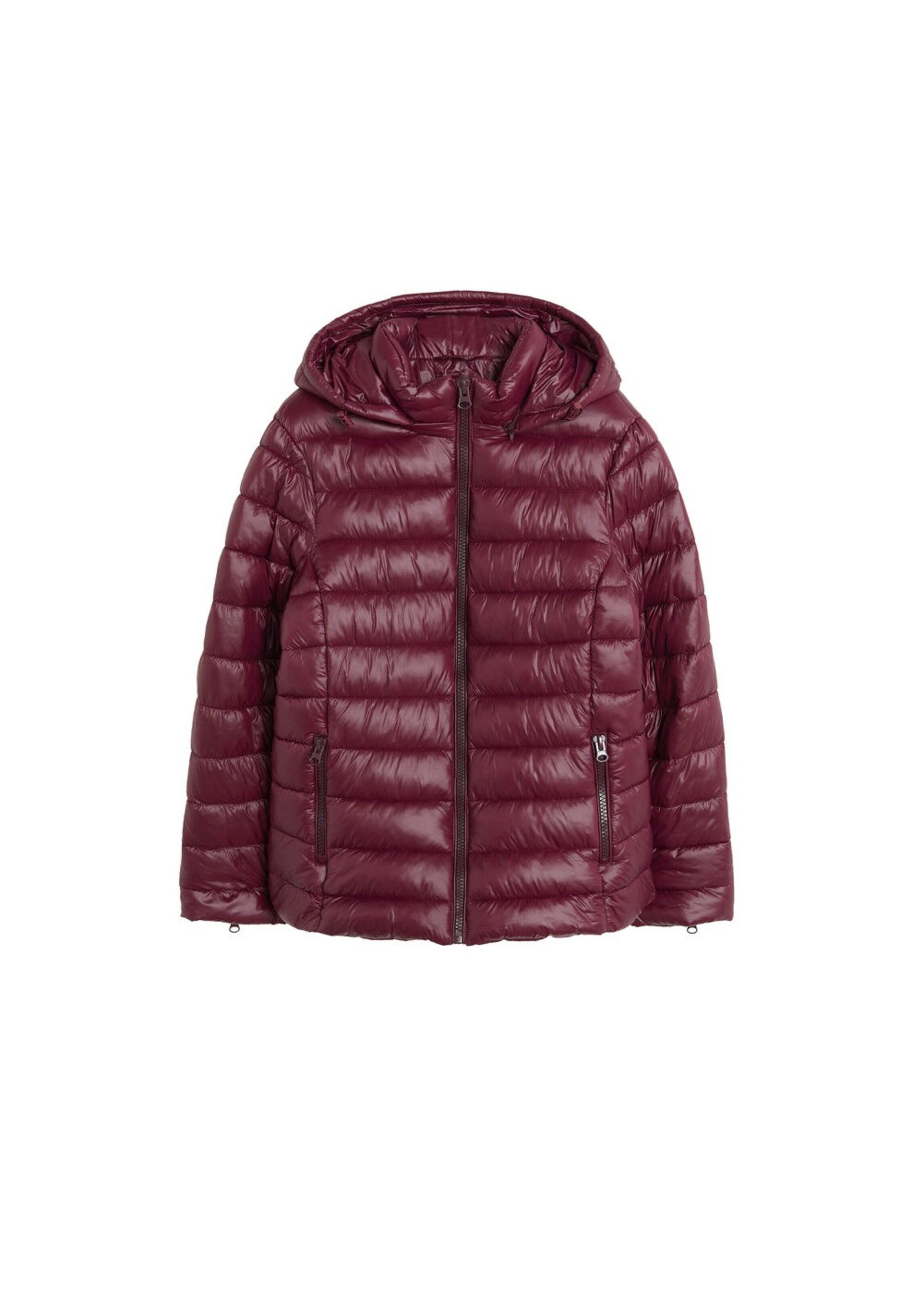 VIOLETA by Mango - Anorak 'Rise' in weinrot