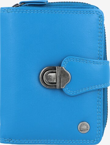 GREENBURRY Wallet in Blue: front