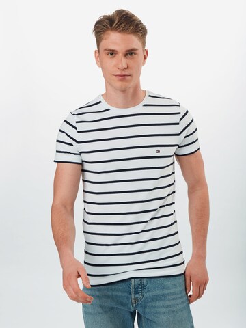 TOMMY HILFIGER Slim fit Μπλουζάκι σε μπλε: μπροστά