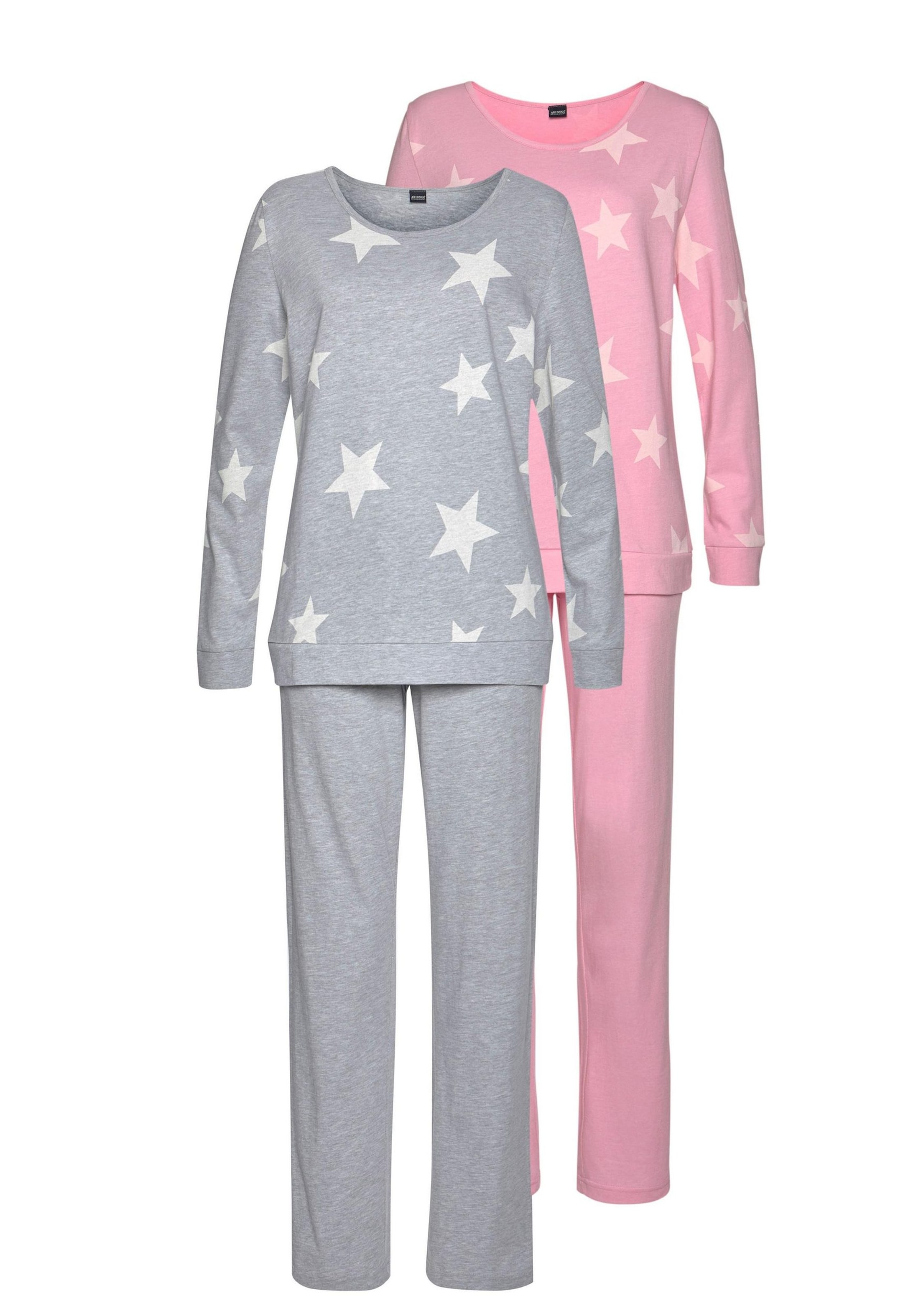 ARIZONA Pajama in Grey: front