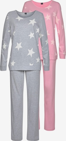 ARIZONA Pyjamas i grå: framsida