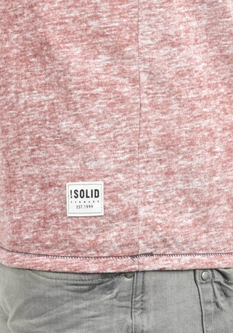 !Solid Rundhalsshirt 'Telias' in Pink