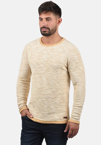 !Solid Sweatshirt 'Flocks' in Beige: voorkant