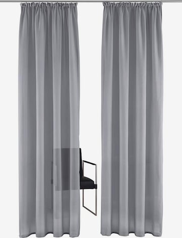 MY HOME Curtains & Drapes in Grey: front