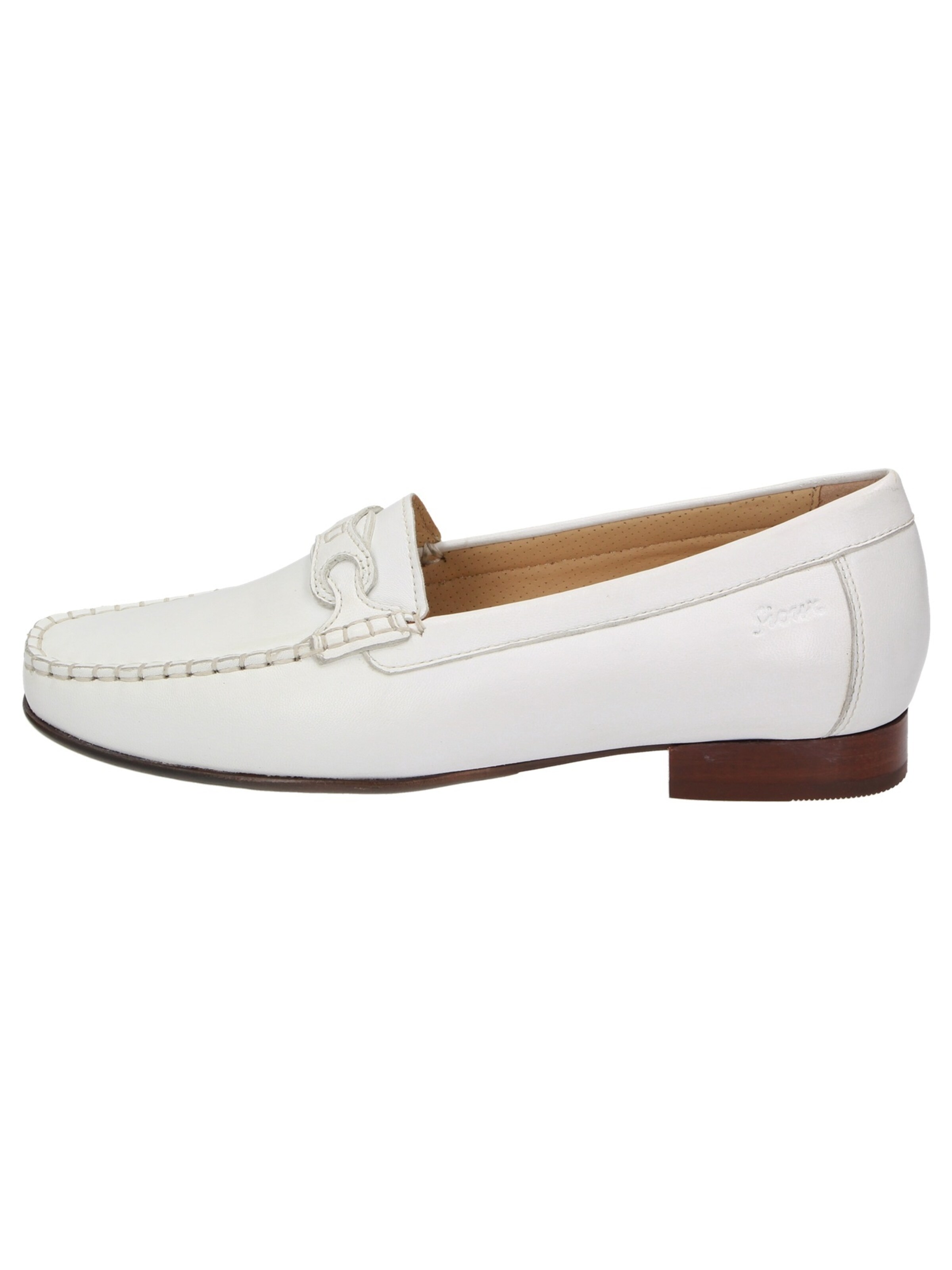 Mocassin 'Colina' SIOUX en blanc