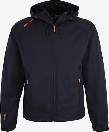 Whistler Outdoorjas 'Evarts' in Blauw: voorkant