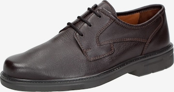 SIOUX Lace-Up Shoes 'Mathias' in Brown: front