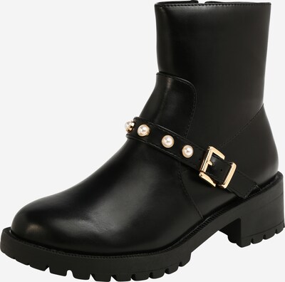 schwarze leder stiefeletten mit silber zierde schwarze leder stiefeletten mit silber zierde