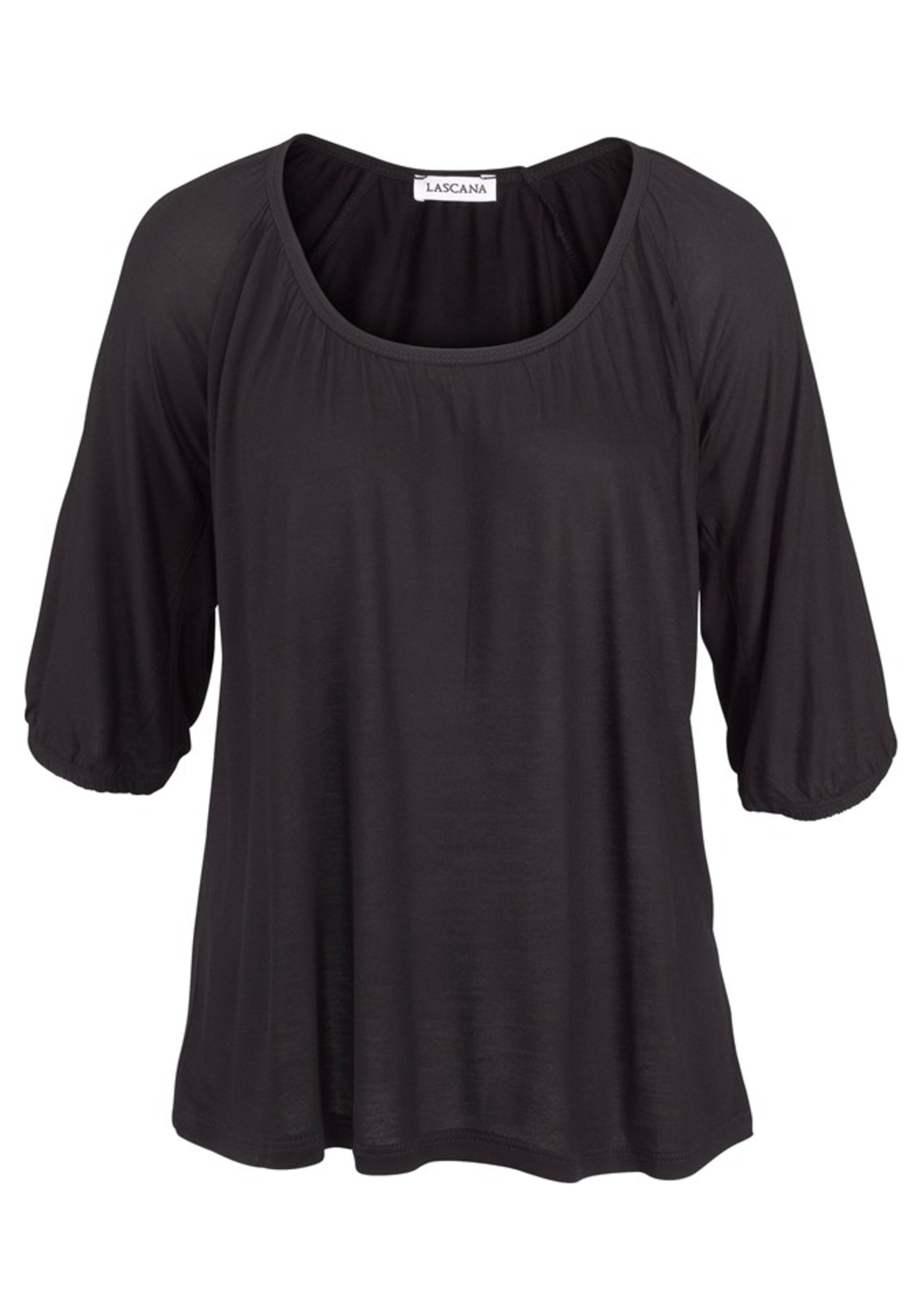 Pigiama di LASCANA in nero: frontale